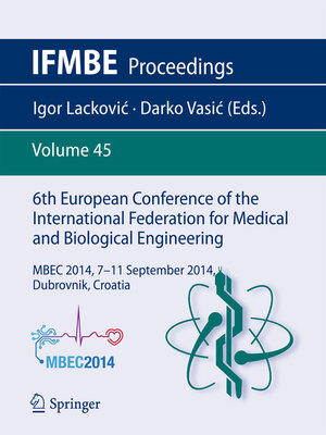 cover image of 6th European Conference of the International Federation for Medical and Biological Engineering